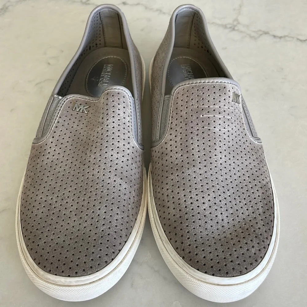 Michael Kors Leather Slippers Size 8